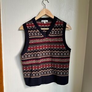 Alex mill 100% extra fine merino wool sweater vest